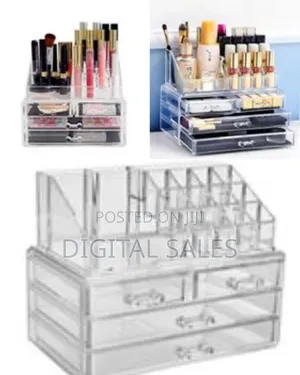 Acrylic Cosmetics Makeup Organizer Storage Box Drawers