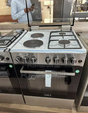 Iqra Cooker (60*60)Cm 2gas Euro Burner + 2electric Oven & Dishwarmer