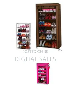 Hcx 5 Layer Non Woven Fabric Adjustable Shoe Rack Organizer Storage