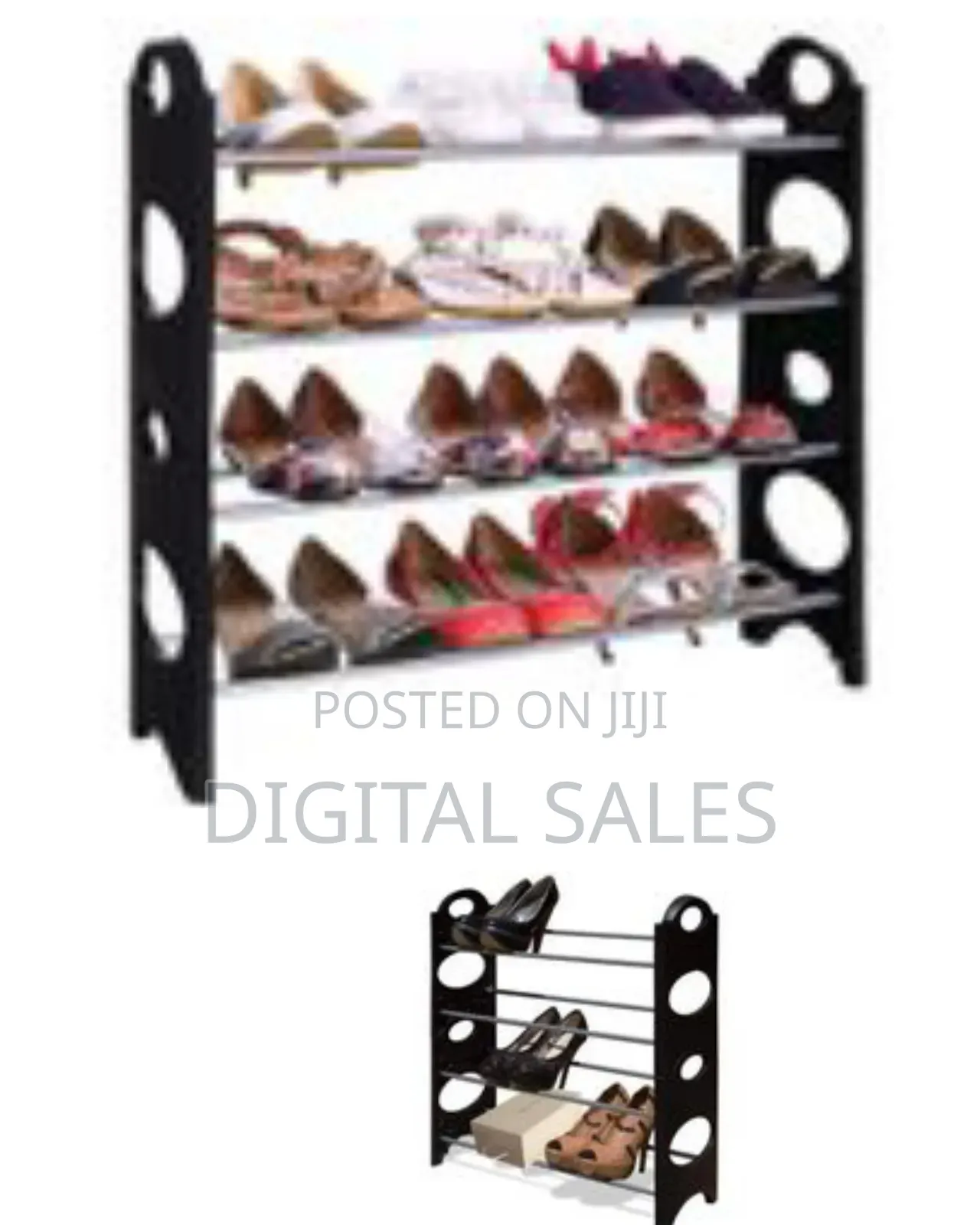 4 Tier Shoe Rack Storage Portable 4 Layer Shoe Rack Organizer