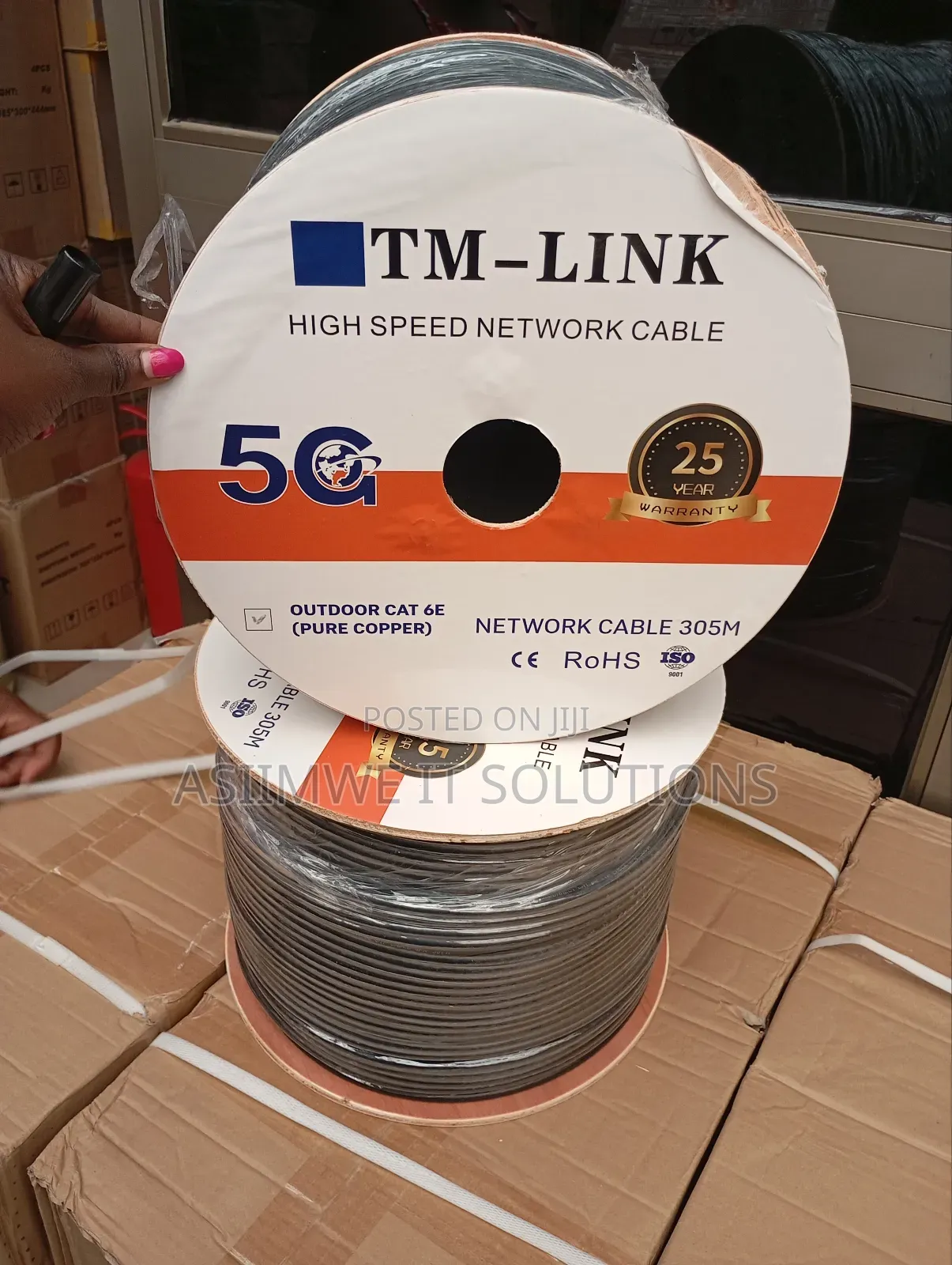 Original Tmpure Copper Shielded Cat6 Cable
