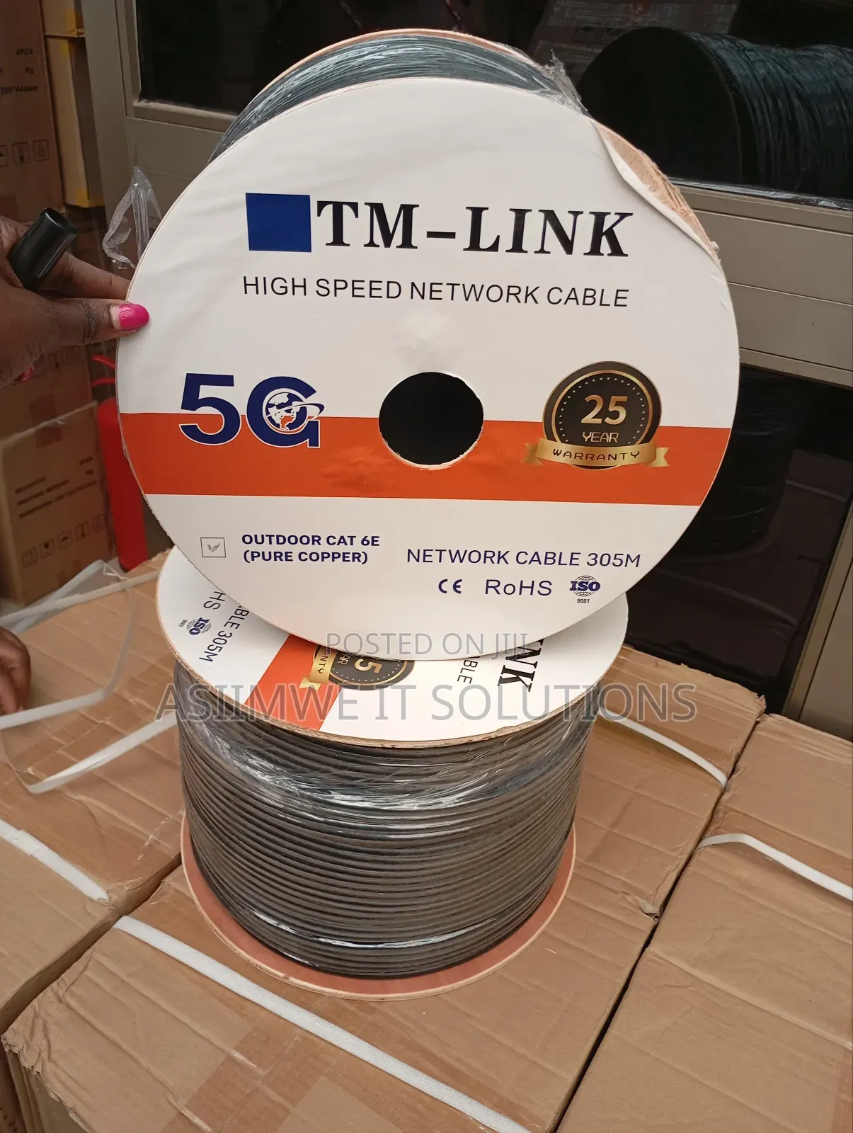 Original Tmpure Copper Shielded Cat6 Cable