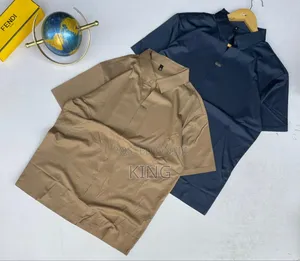 Men's Short-Sleeve Collared Shirts.