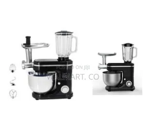 Hoffmans 3 in 1 Meat Grinder Glass Blender Kitchen Dough Stand Mixer