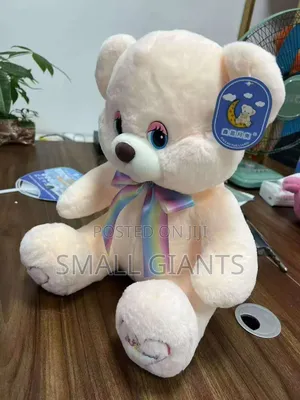 Soft Huggable Fabric Medium Sized Teddy Bear
