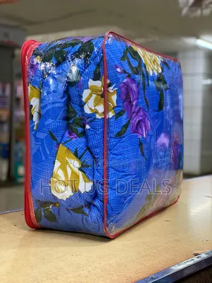 5x6 Bedcover With One Bedsheet And Two Pillow Covers - Multicolored