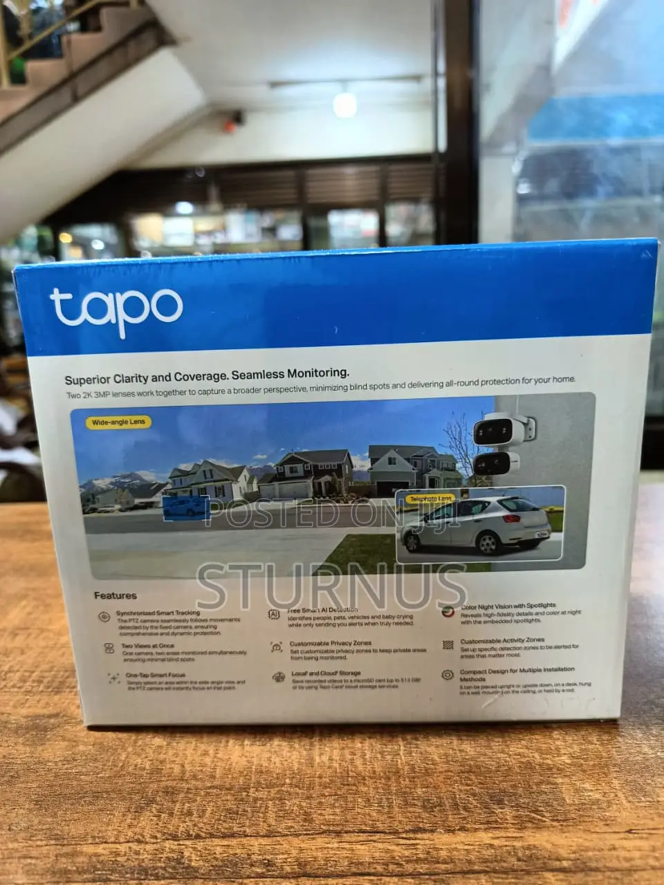 Wireless Camera Dual Lens Tapo C246d