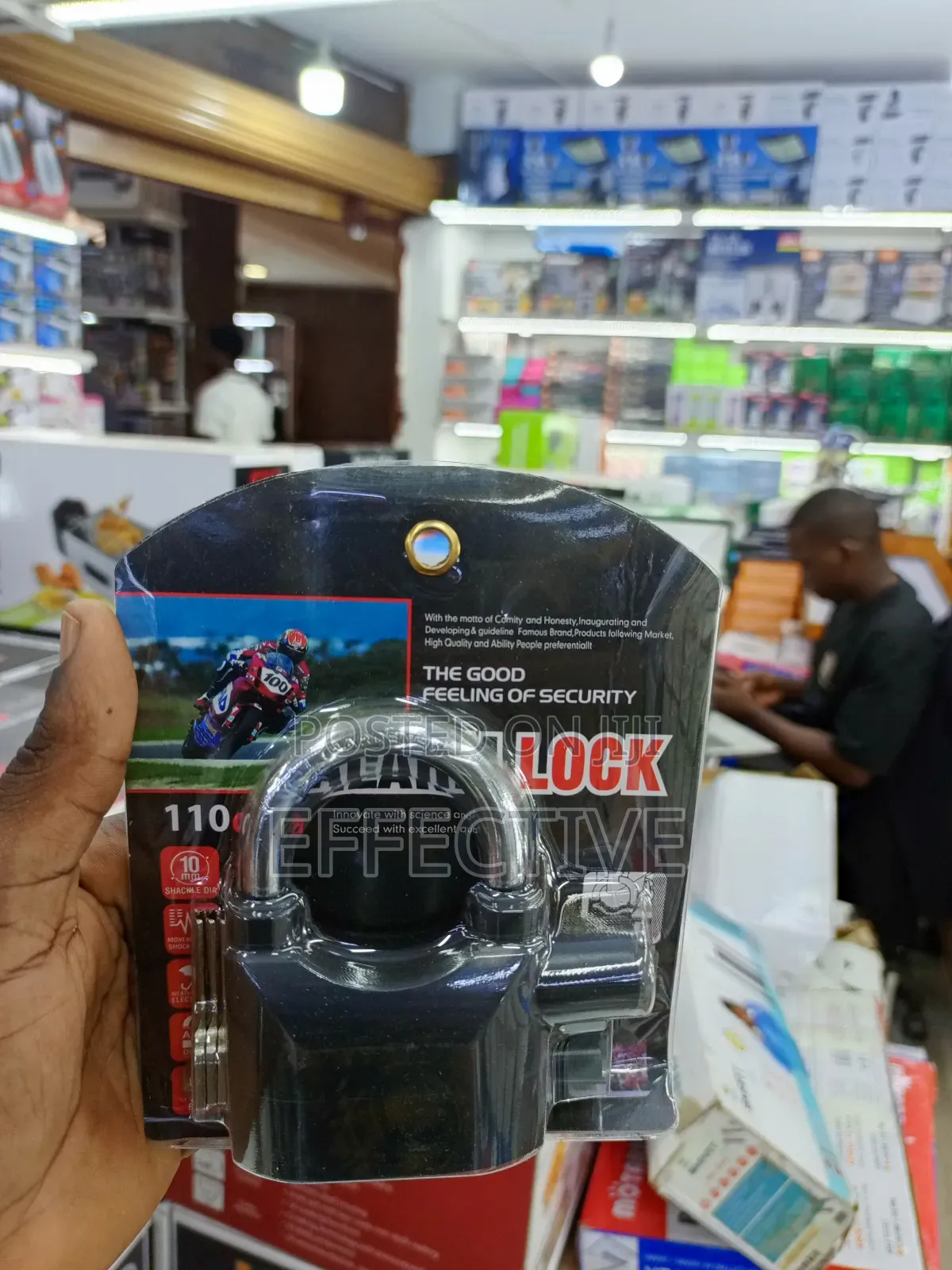 Kinbar Alarm Padlock.