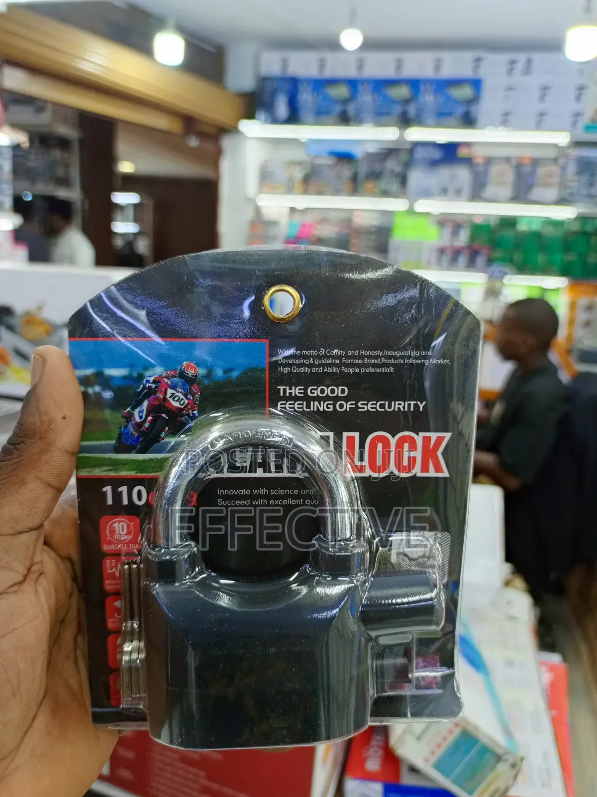 Kinbar Alarm Padlock.