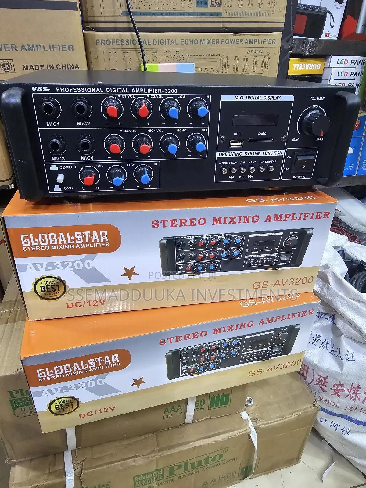 Globalstar Stereo Mixing Amplifier