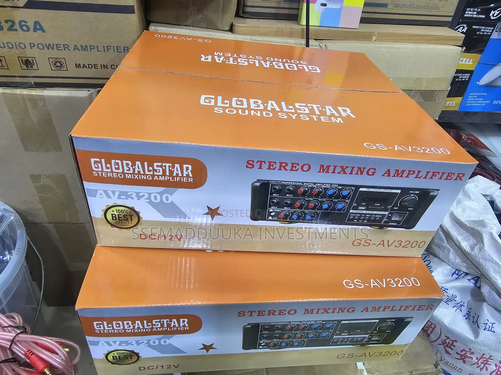 Globalstar Stereo Mixing Amplifier