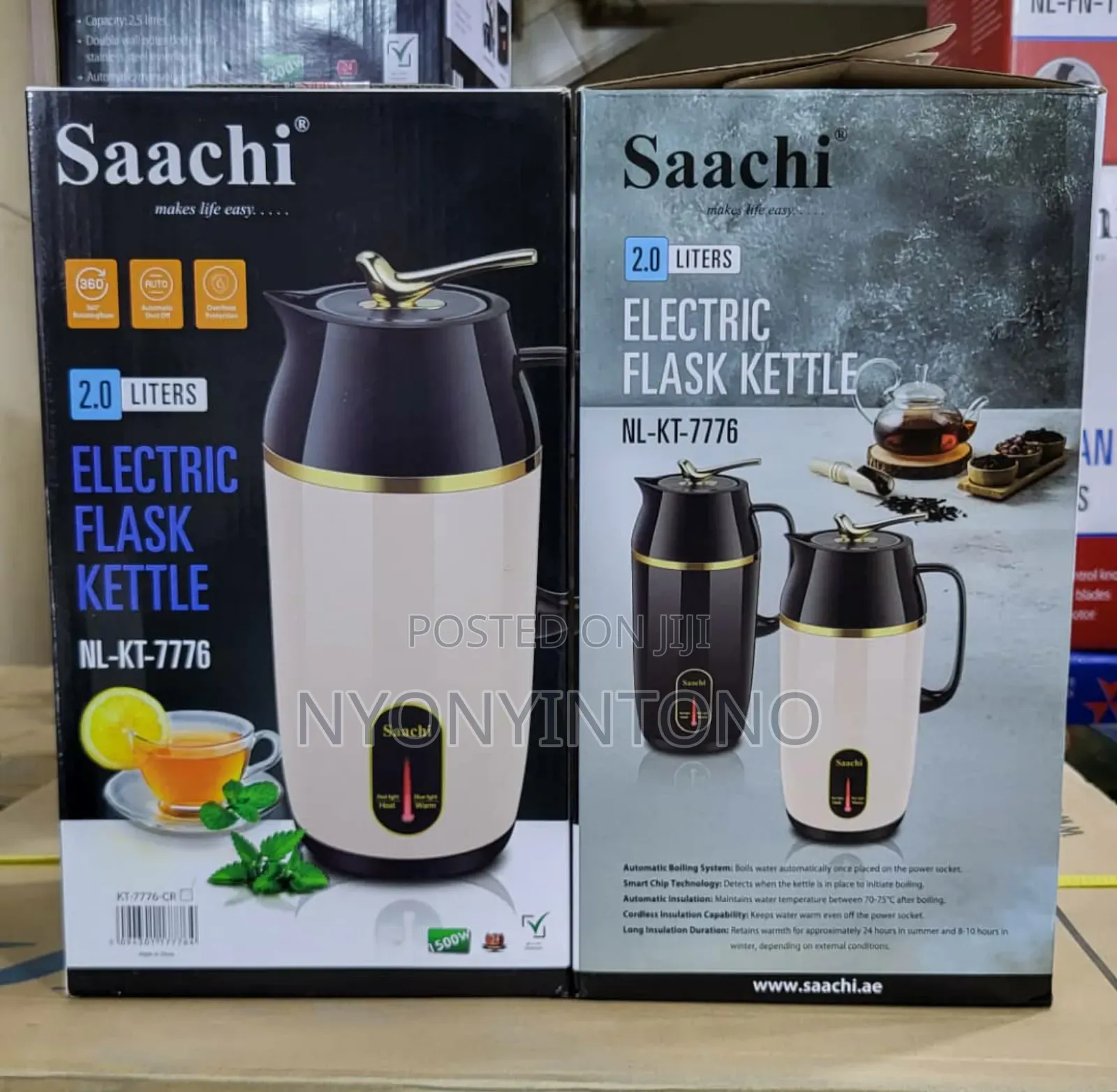 Saachi 2litres Automatic Cordless Electric Water Kettle