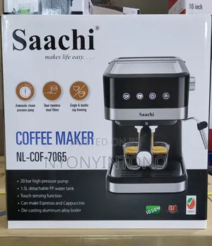 Saachi 20 Bar High Pressure Coffee Machine Ni-Cof-7569