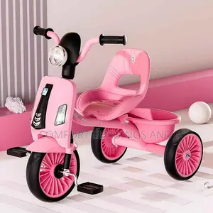 Metallic Tricycle Pink