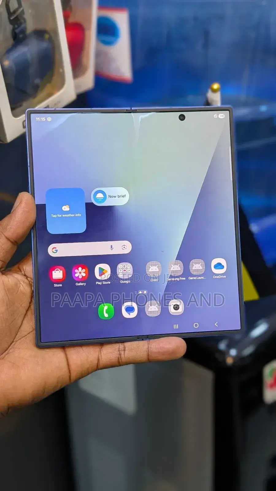 Samsung Galaxy Z Fold7 512 GB Blue