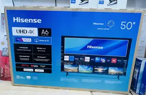 Hisense 50 Inches Smart A6qs Series Original Uhd TVS