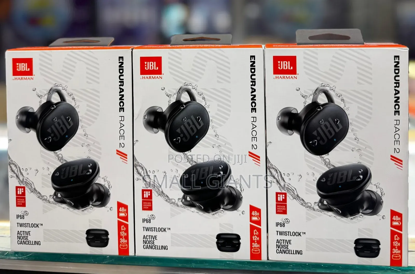 JBL Endurance Race 2 - Waterproof Wireless Earbuds
