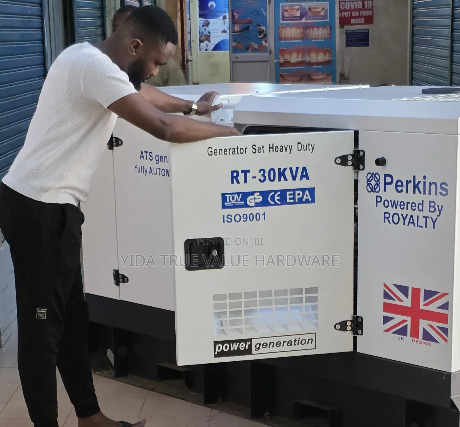 Generator 30kva Perkins Uk Brand