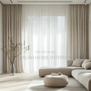 Plain White Curtain Net Per Meter