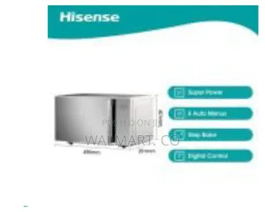 Hisense 30l 3 in 1 Microwave Oven With Grill-Stainless Steel