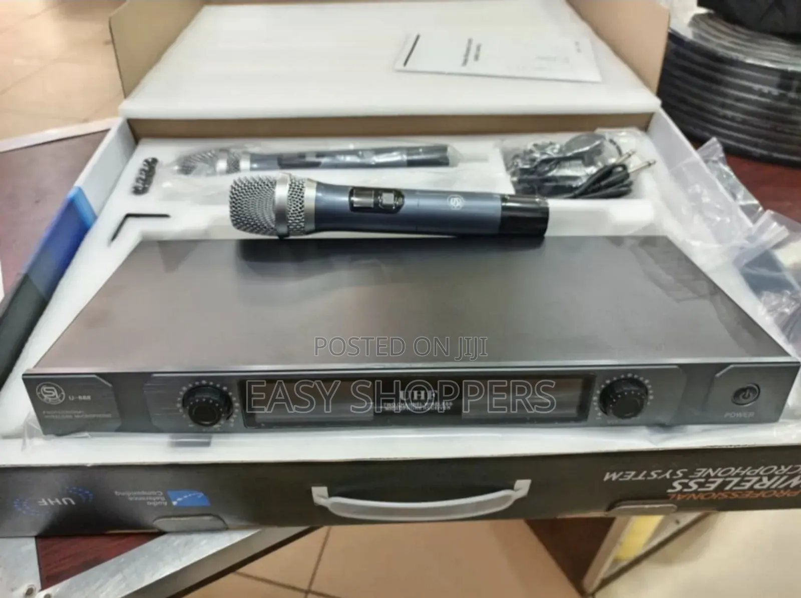 Technical Pro Wm1302 Professional Uhf Dual Wireless Microphone System.