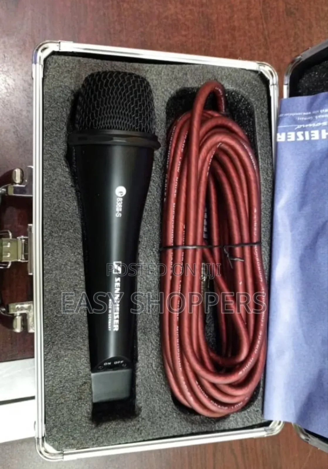 Sennheiser E 838-S Dynamic Microphone