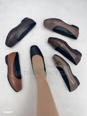 Impo Leather Rubber Sole Pumps