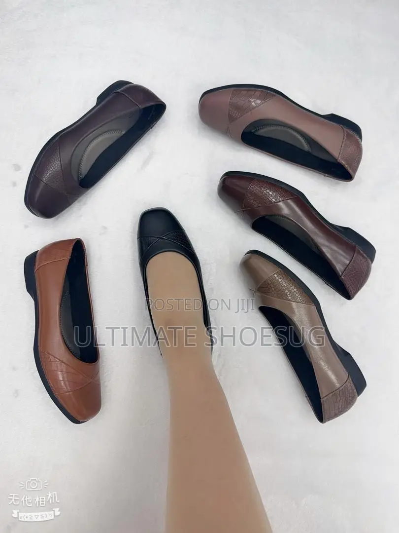 Impo Leather Rubber Sole Pumps