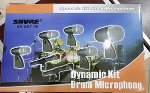 Shure Sh-DKT-7b Dynamic Kit Drum Microphone Set.