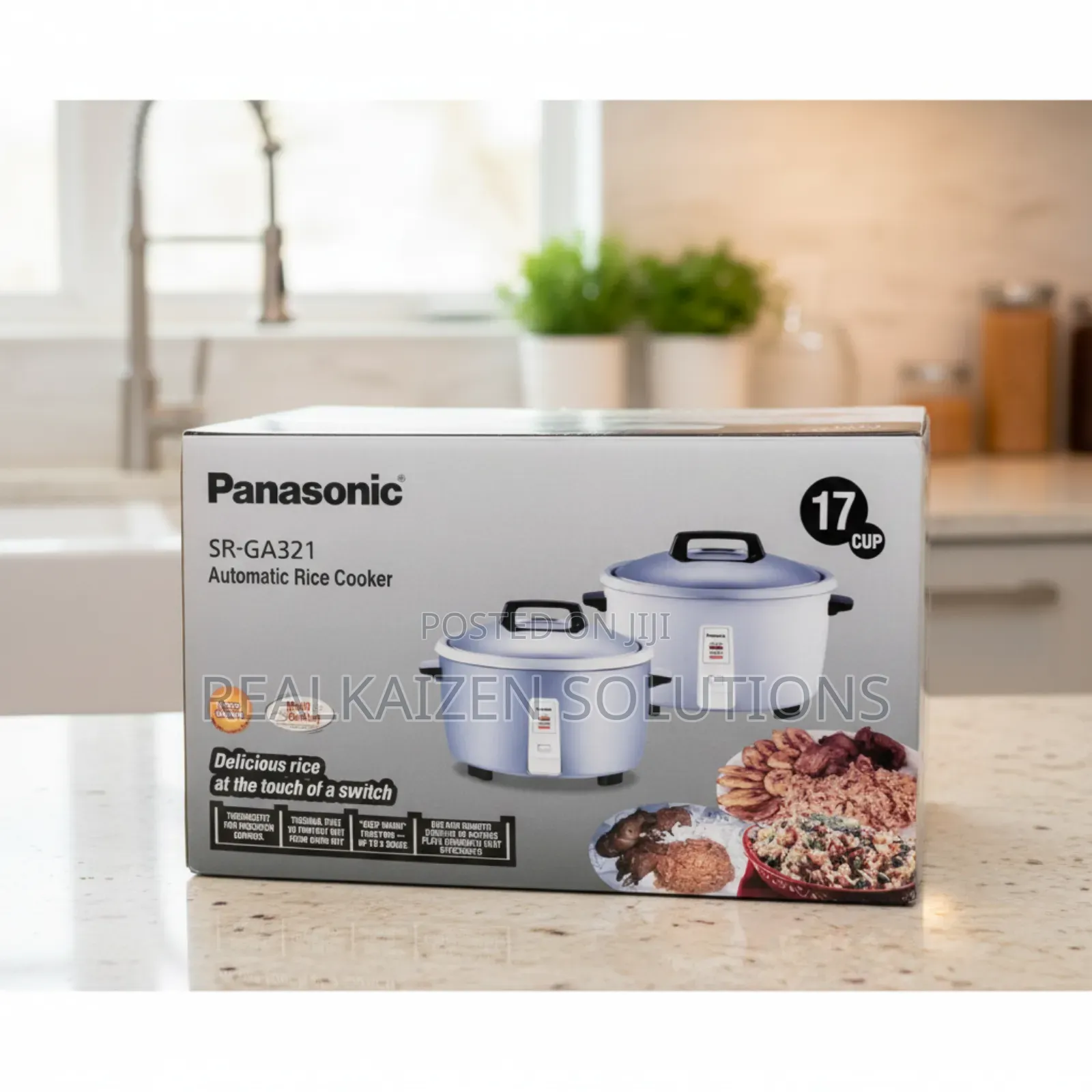 Panasonic 3.2l Stainless Steel Conventional Rice Cooker