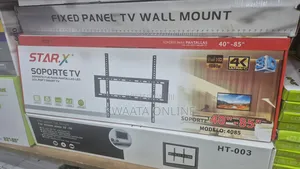Fixed Tv Screen Mount For 40 To 80 Inches, 50 Kg