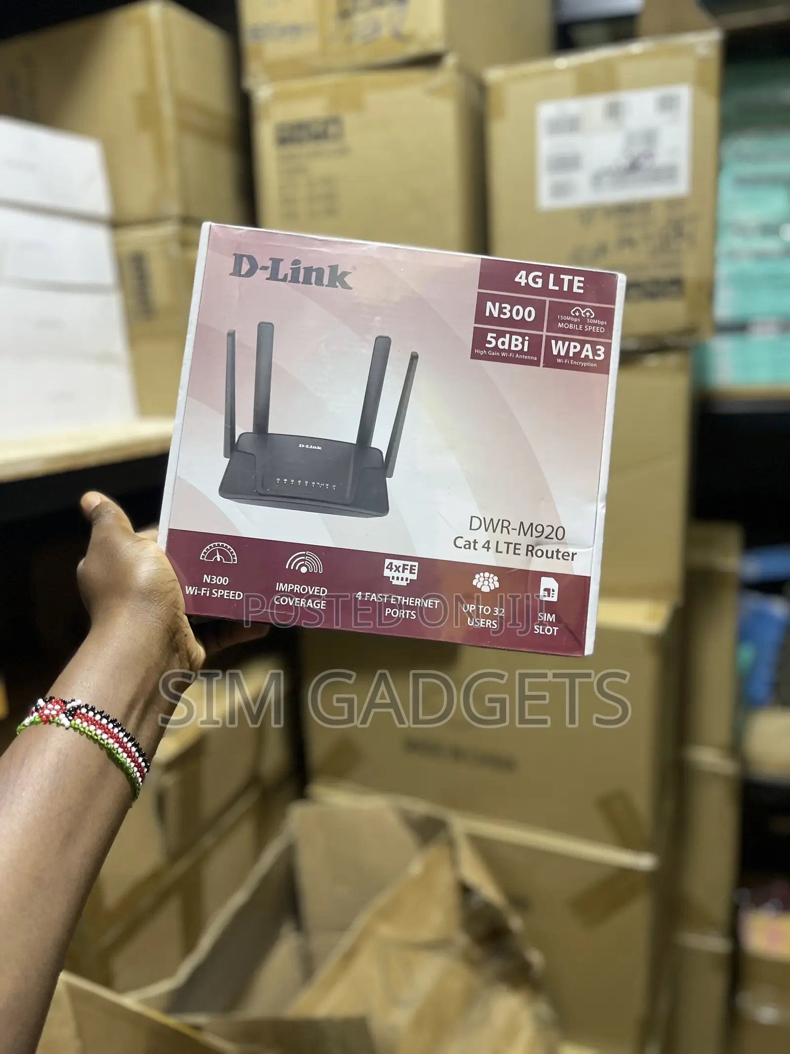 DWR-M920 Cat 4 Lte Router