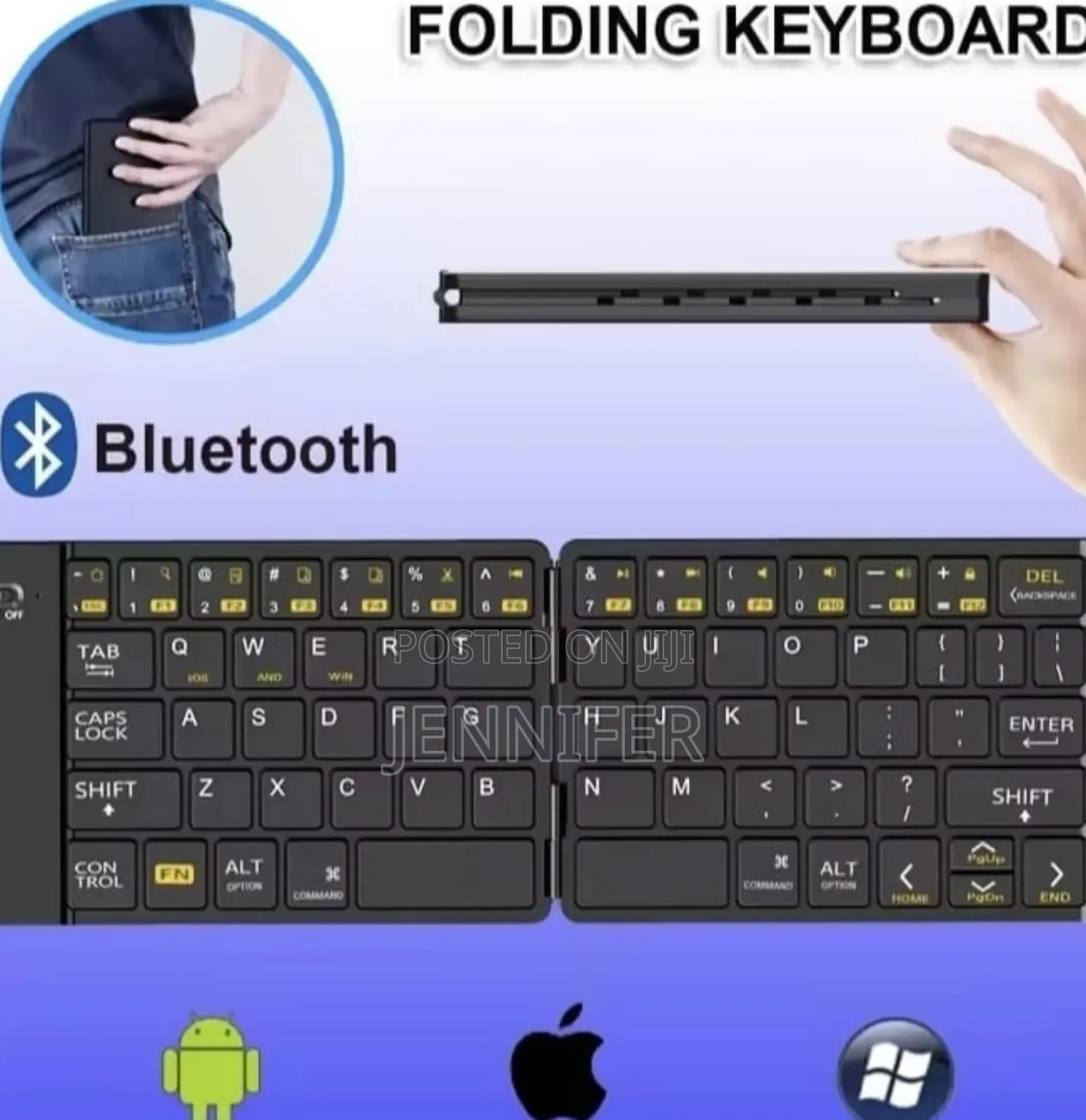 Bluetooth Universal Folding Keyboard