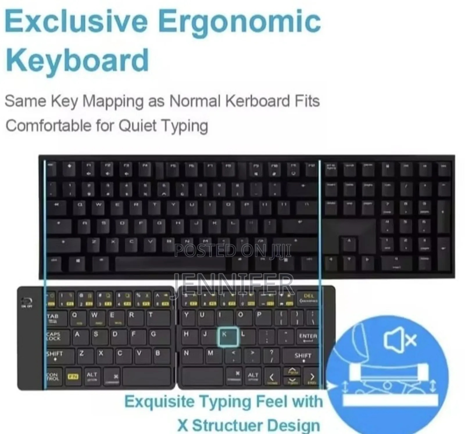 Bluetooth Universal Folding Keyboard