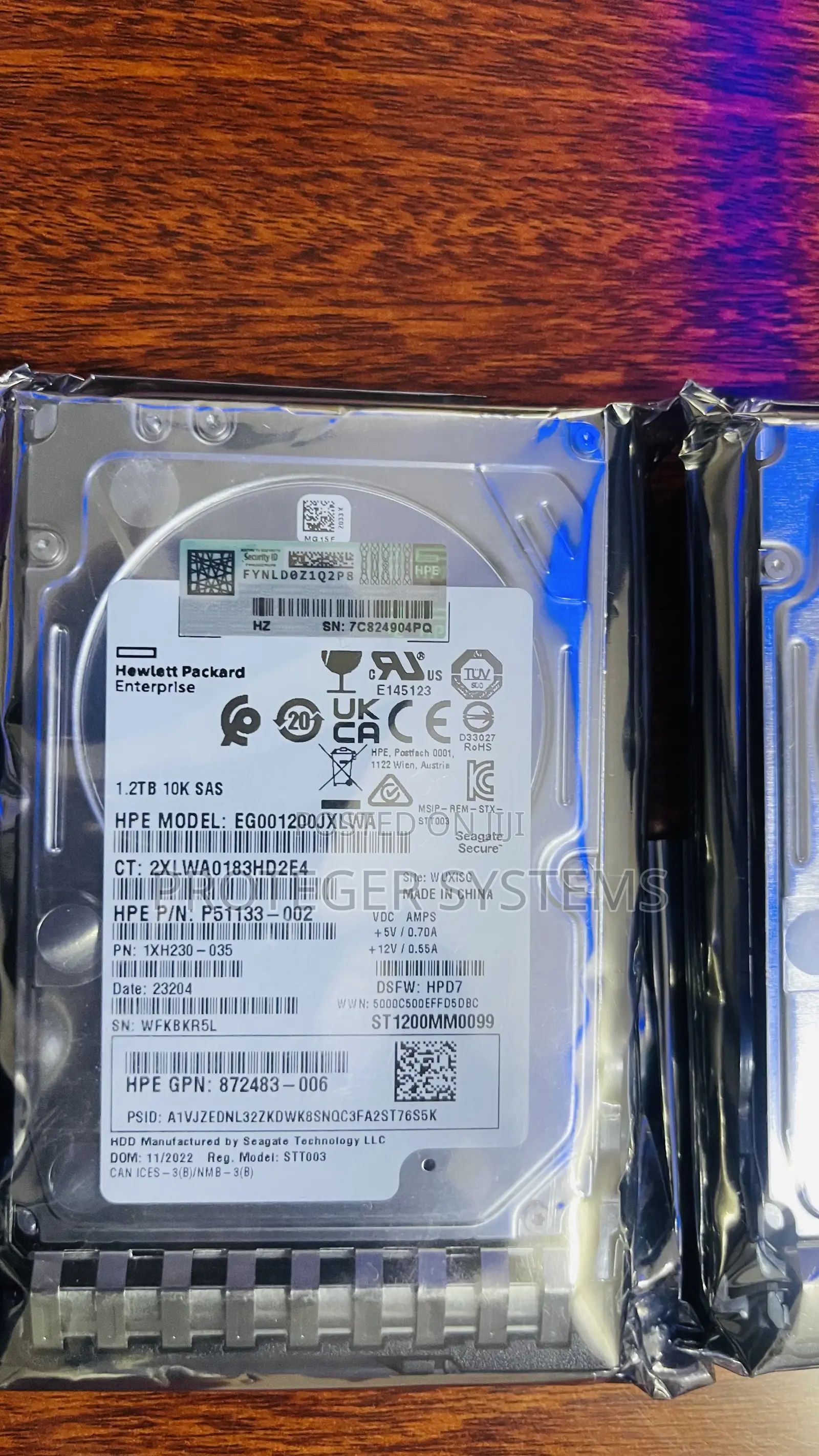 Hpe 1.2tb 2.5-Inch Server Sas Drive