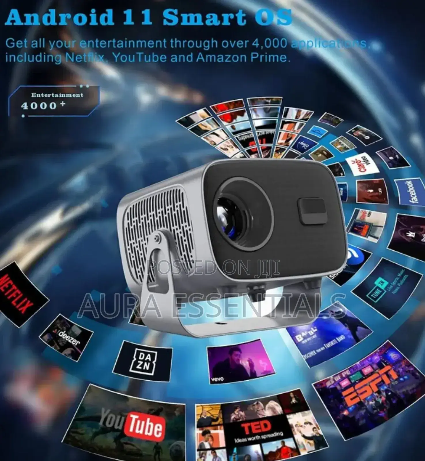 Unique Android Smart Projector