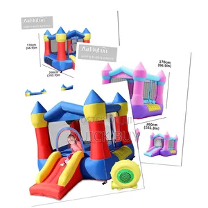 Inflatable Bounce House With Slide