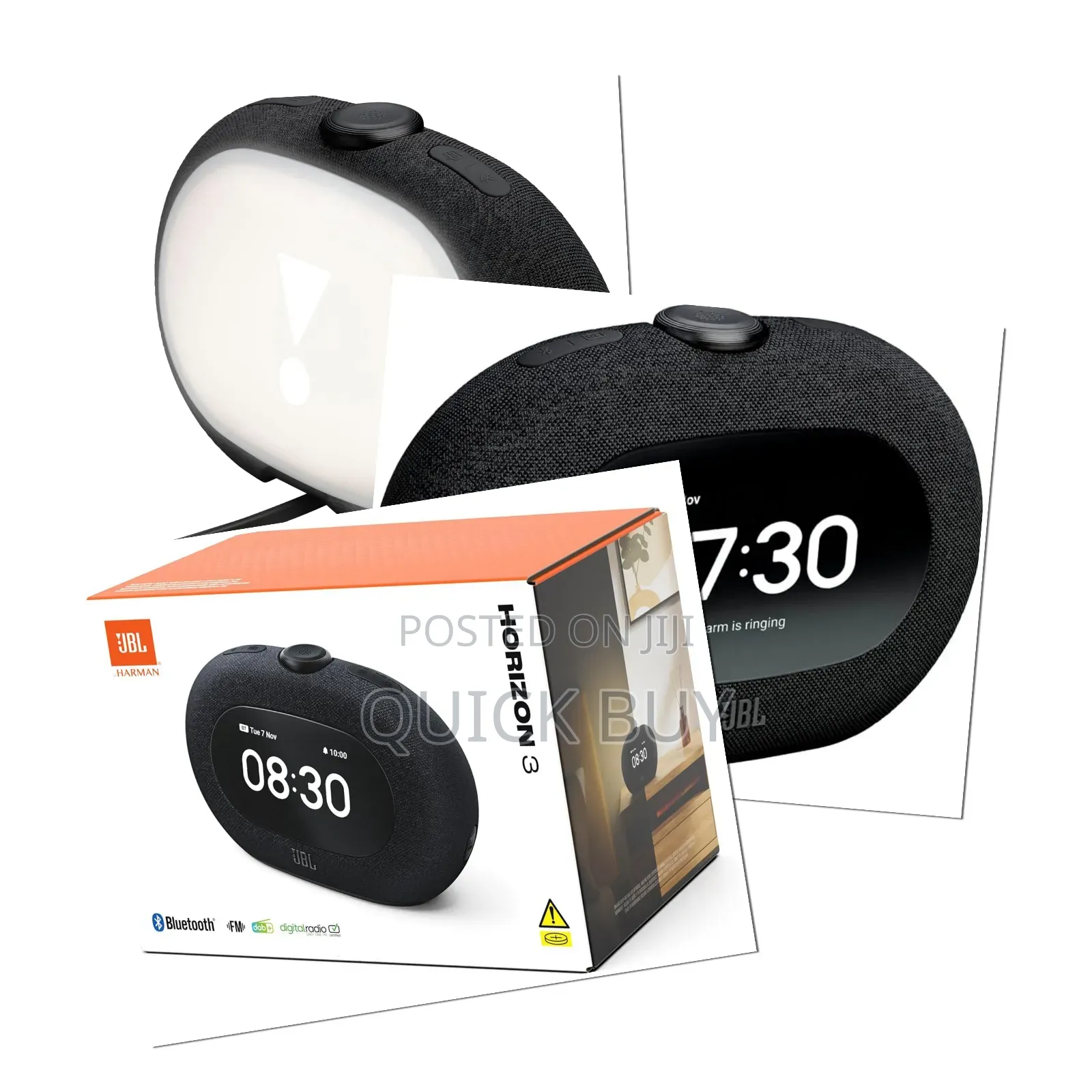 JBL Horizon 3 Bluetooth Clock Radio.