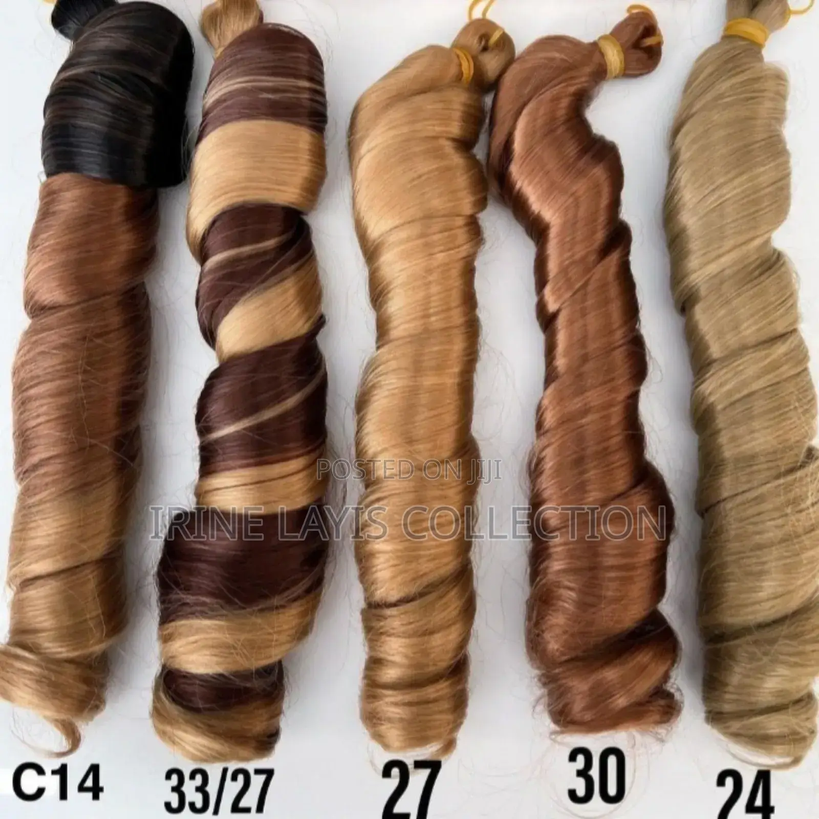 French Curly Braids