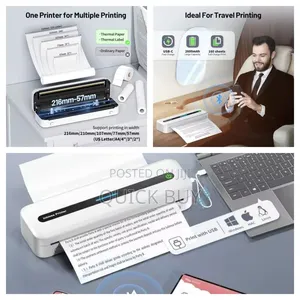 Portable Inkless Thermal Printer.
