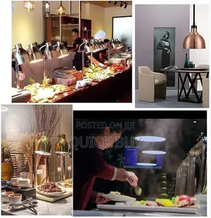 New Portable Electric Commercial Food Warmer Lamp