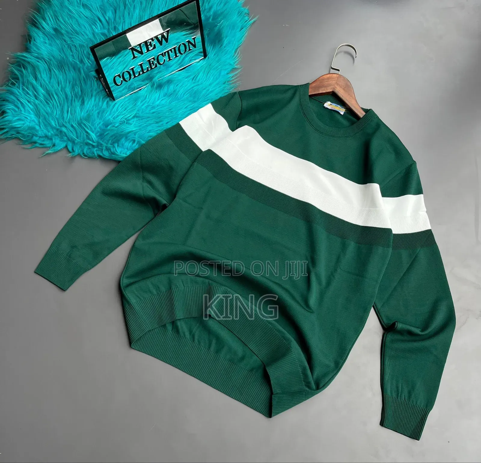 Crew Neck Sweater Shirt