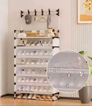 Multi-Layered, Dust-Proof Shoe Rack