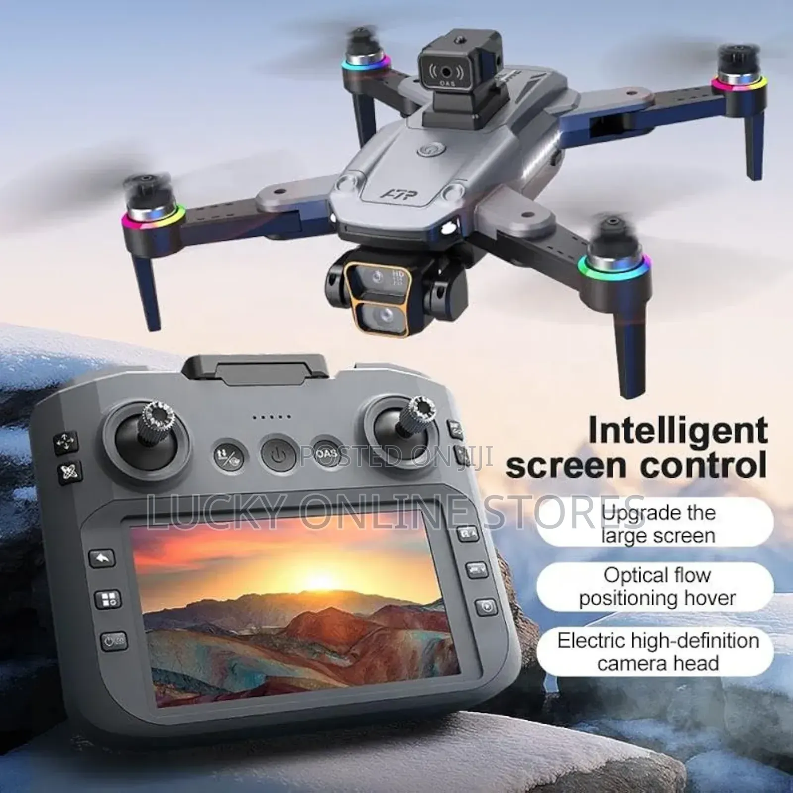 Dual Camera Drone With Brushless Motor