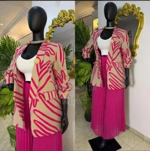 Acceptable Women's Patterned Blazer