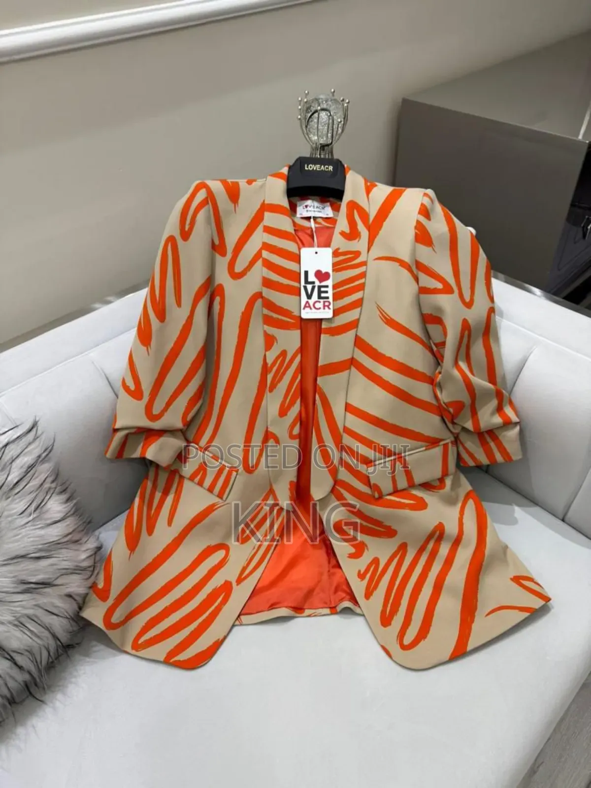 Acceptable Women's Patterned Blazer