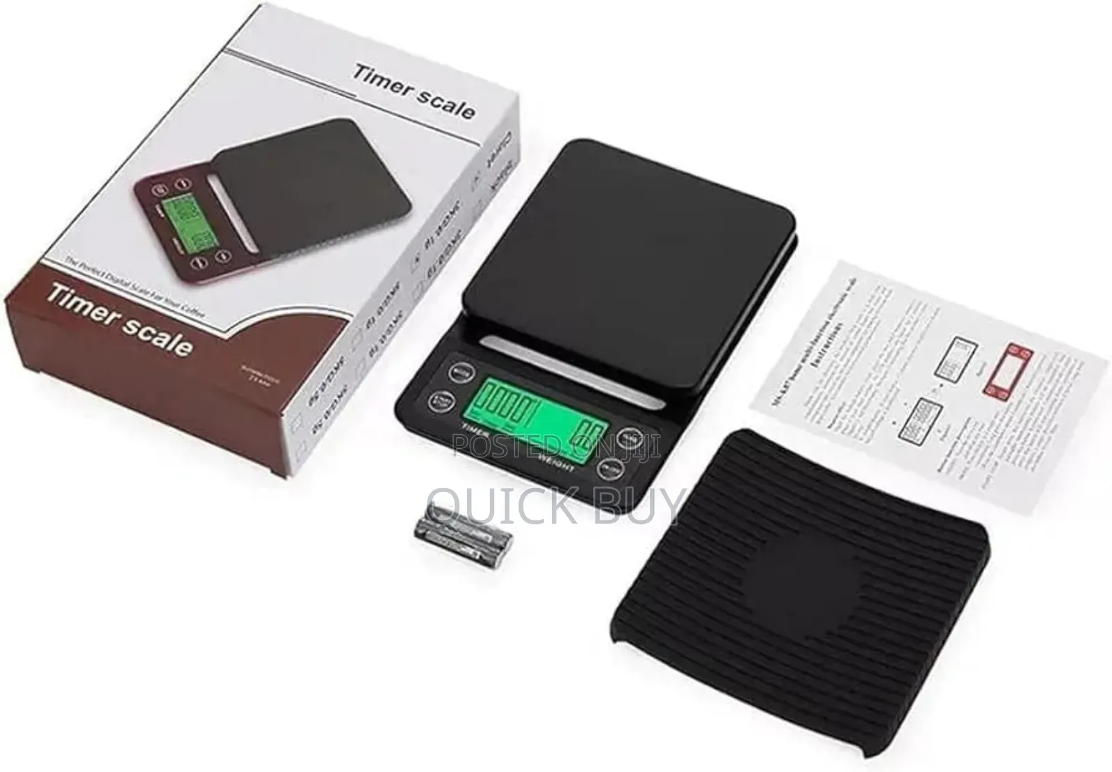 Multifunction Kitchen Scale With Timer