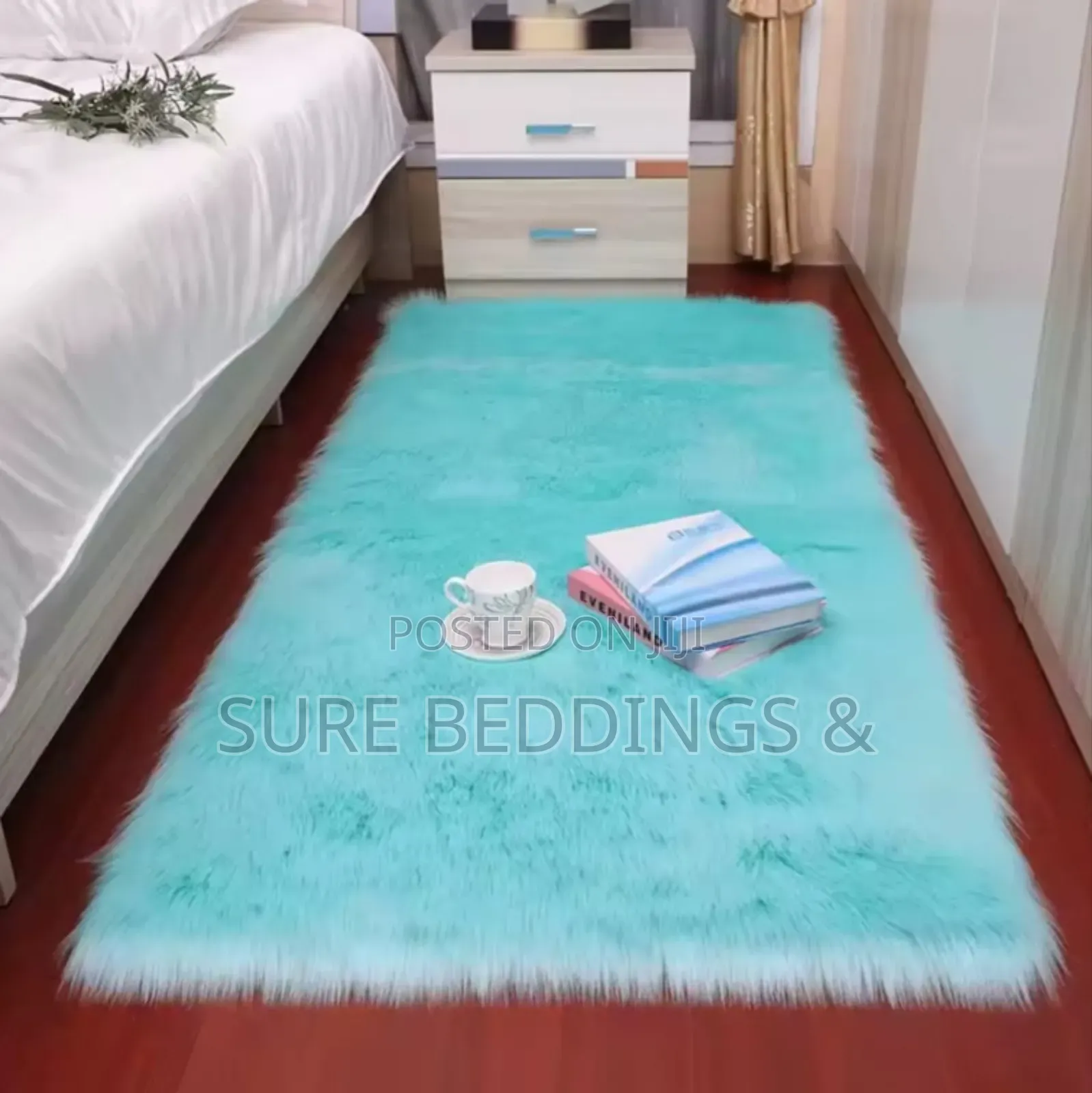 Fluffy Bedside Rug