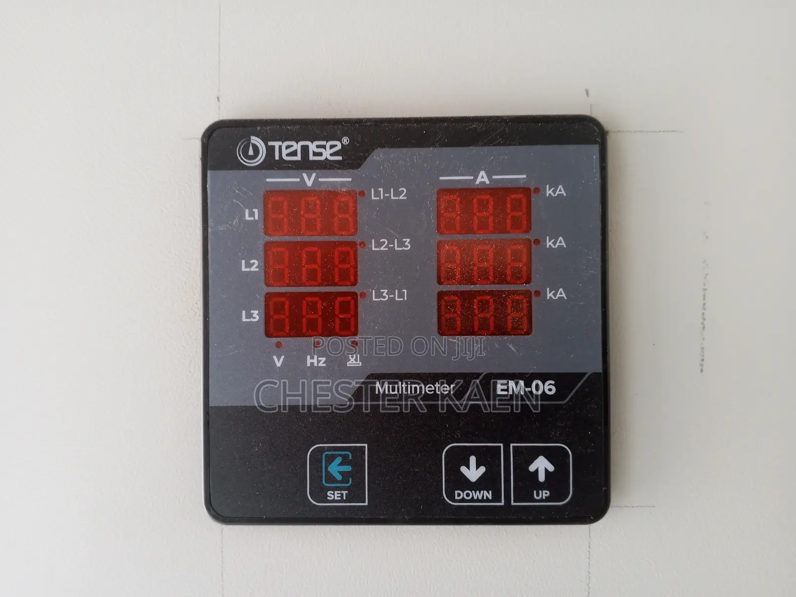 Tense Digital Panel Multimeter
