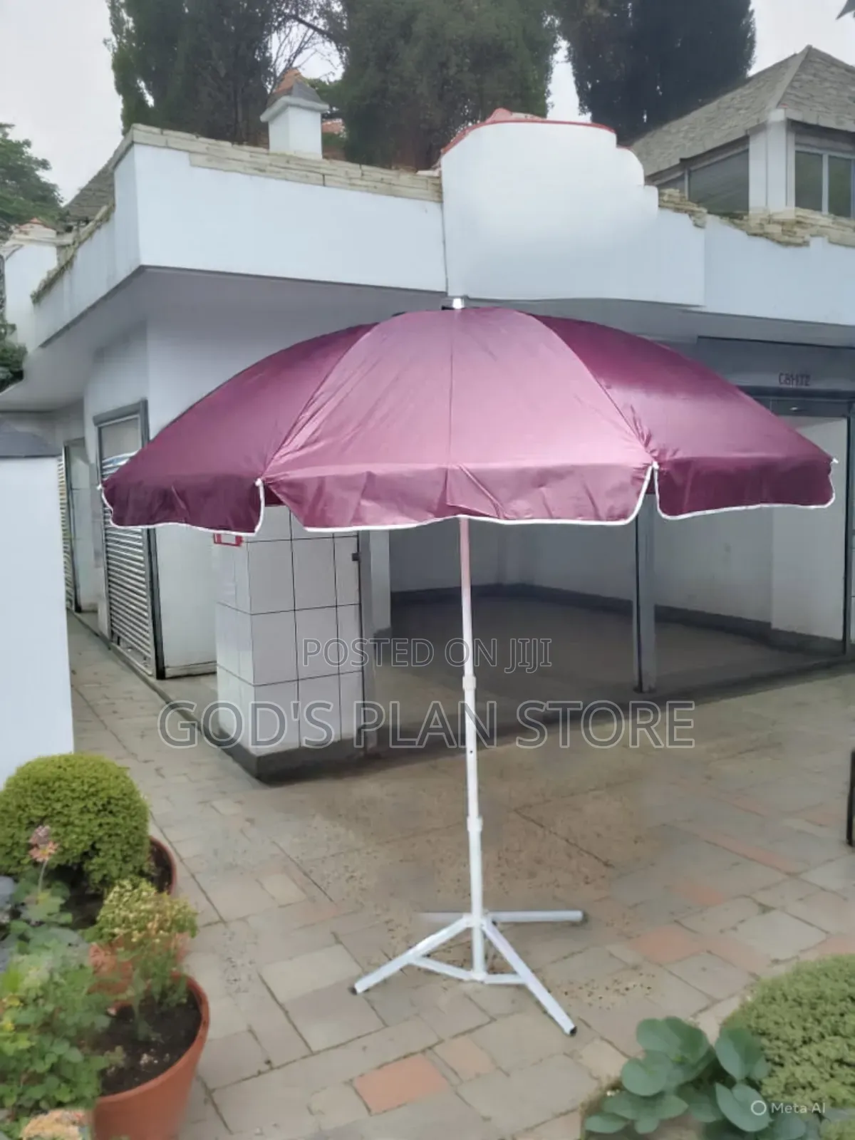 Outdoor Restaurant Compound Umbrella
